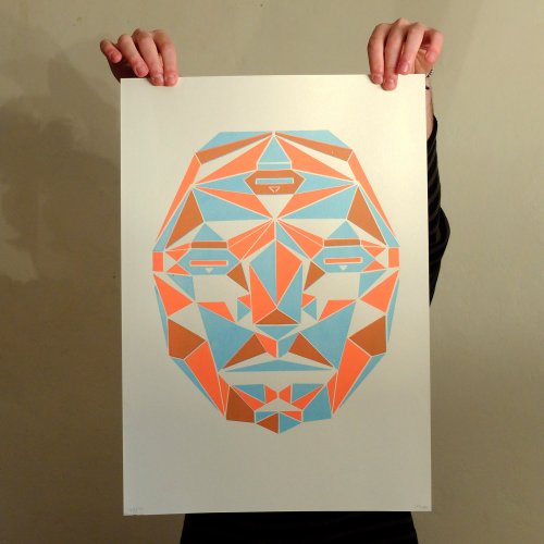 Transformers 30,00€ Shéba Sérigraphie 2 couleurs Tiré à 22 exemplaires Papier nervuré et nacré ou Papier jaune 300g Signé et numéroté Dimension : 35 cm x 50 cm Année : 2016