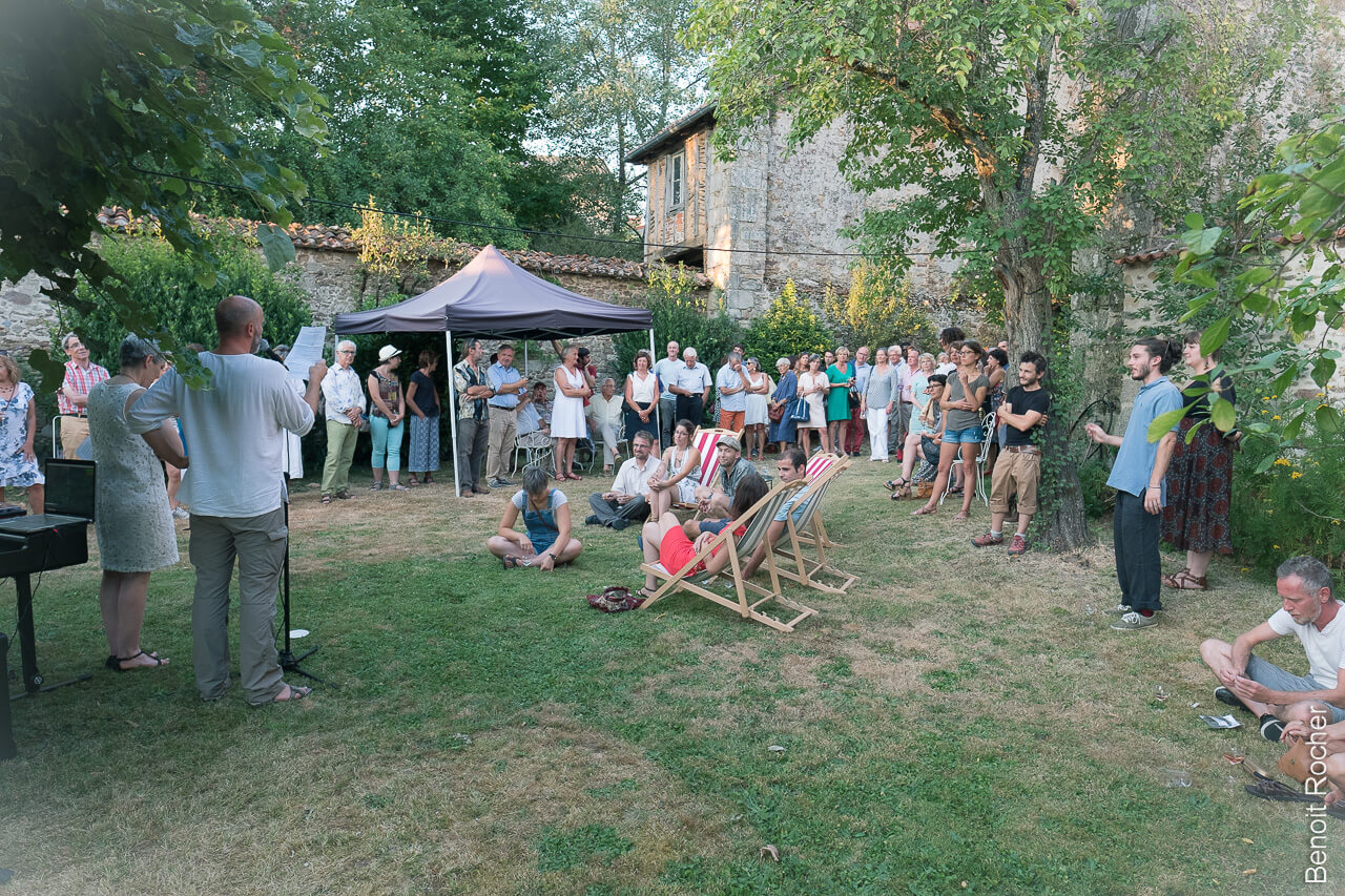 Discours d'Aurélien Morinière - Vernissage exposition factory 87 jardin des lys aout 2018