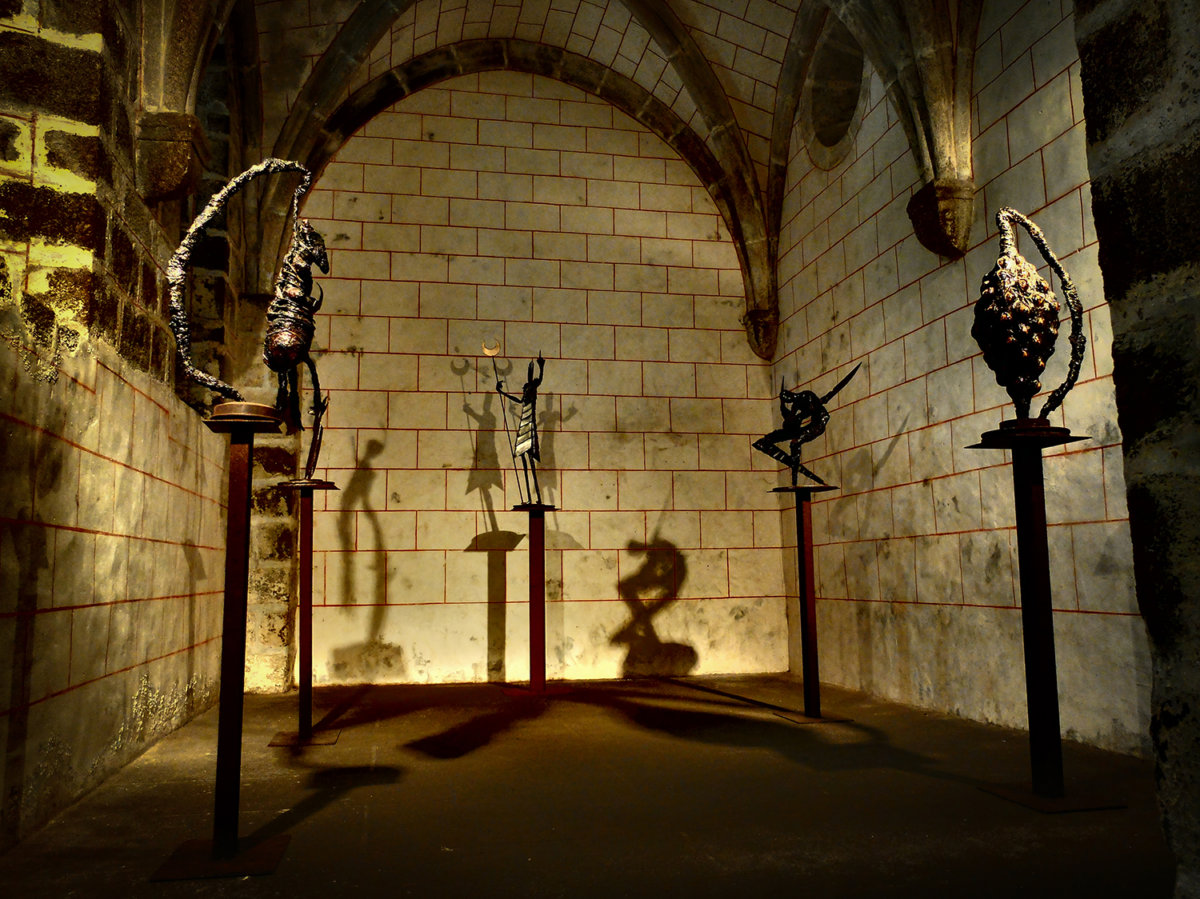 G.R. Crypte - Exposition Factory 87 - Donjon de Bridiers, La Souterraine