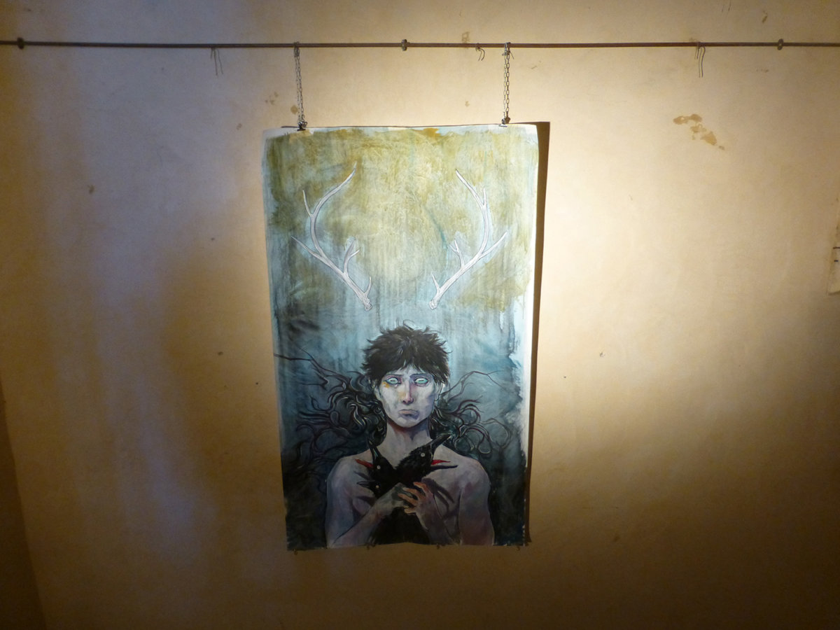 Oeuvre Aurélien Morinière - Exposition Factory 87 - Donjon de Bridiers, La Souterraine