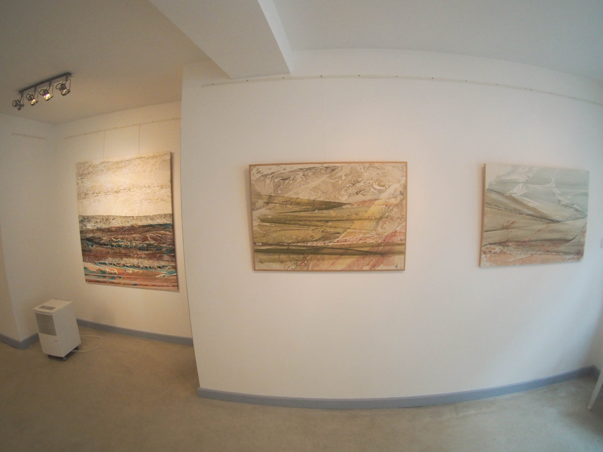 3 grands formats - Exposition Marie José Felgines - Galerie Sans Titre - 2018
